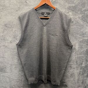 Tiger Woods Sweater Vest Men‎ XL Amarillo Country Club Merino Wool Blend Golf